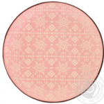 Тарілка Astera Engrave десертна рожева 27см - image-0